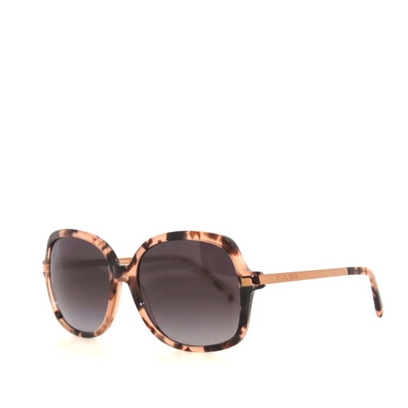 Michael Kors Adrianna II 2024 316213 Pink Havana Gray Gradient Sunglasses - Picture 1 of 4
